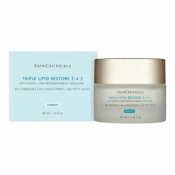 SkinCeuticals Triple Lipid Restore 2:4:2 48ml (Pack of 2) Anti-Aging Face Cream - Picture 2 of 6